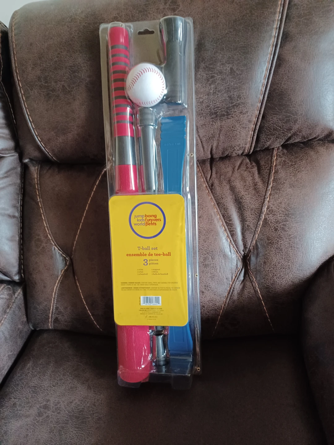 Jumpboing Kids T-Ball Set with Baseball
