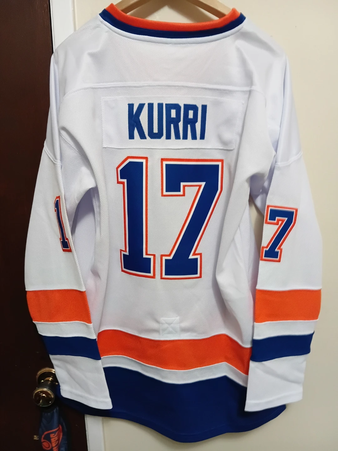 Edmonton Oilers Kurri #17 Hockey Jersey