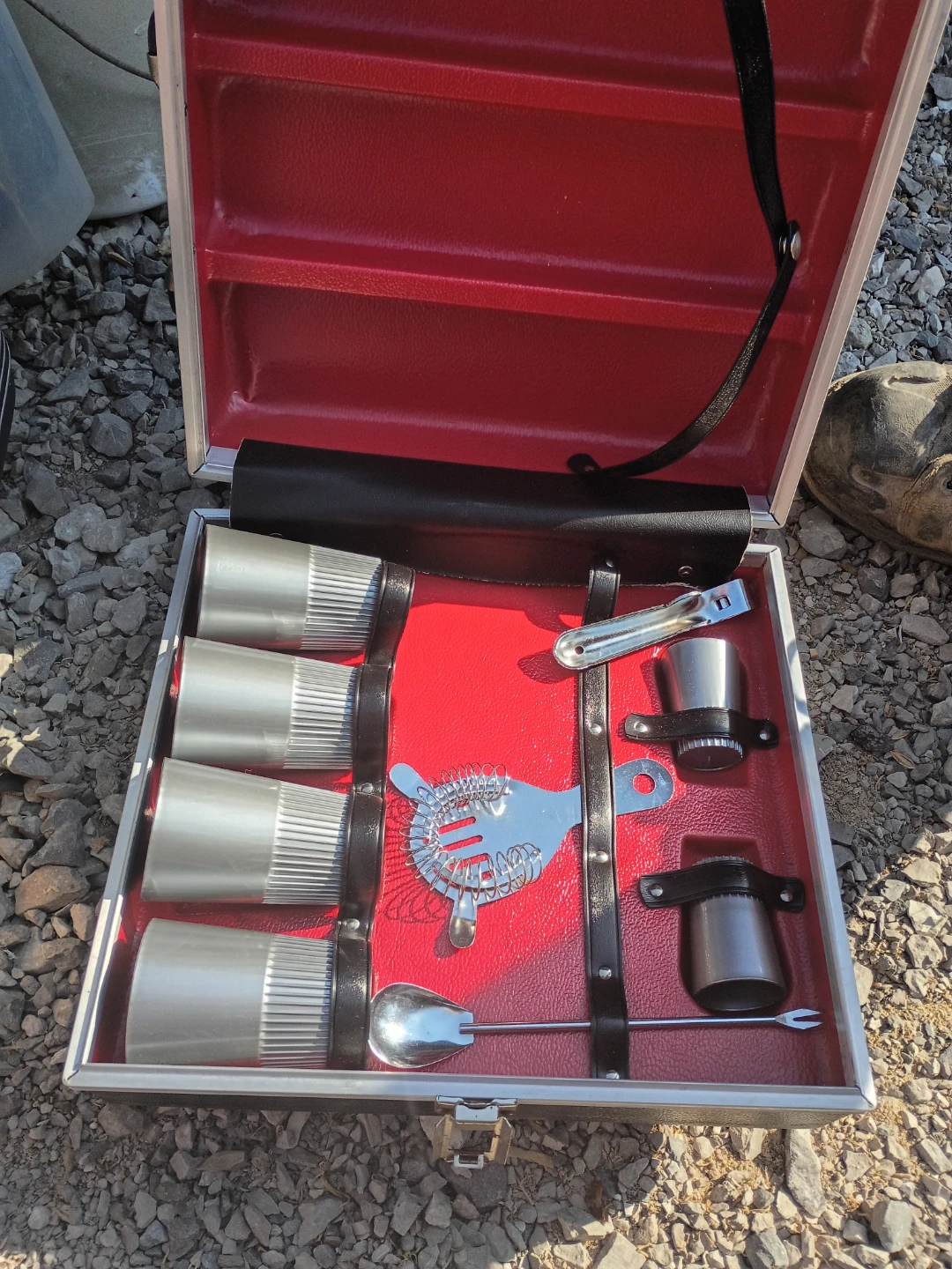 Portable Cocktail Bar Set