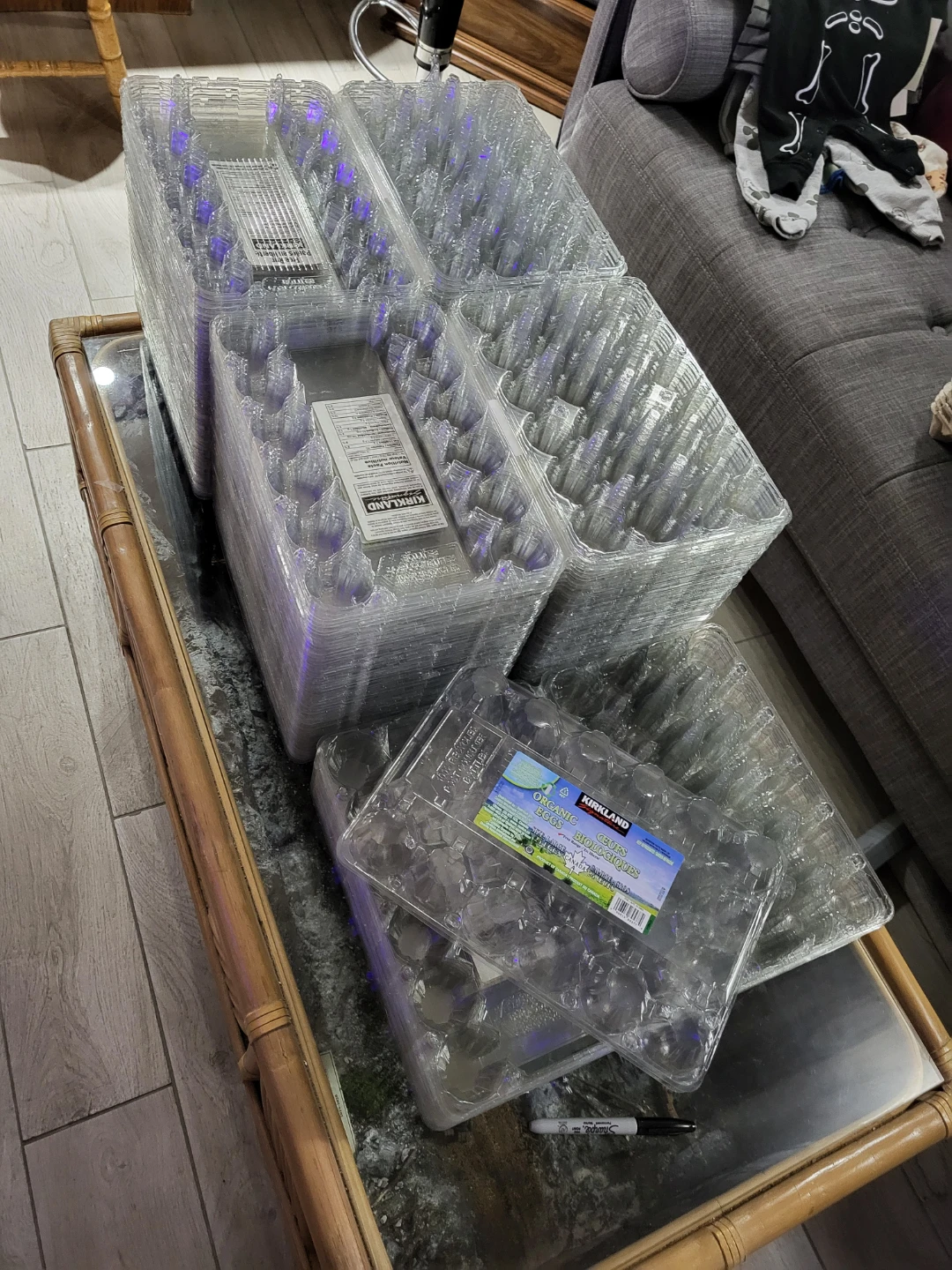 Kirkland Signature Egg Cartons sold in 50"s