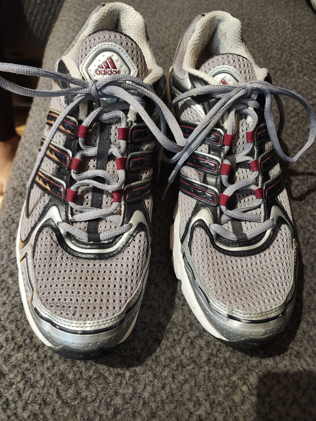 Adidas running shoes size 11