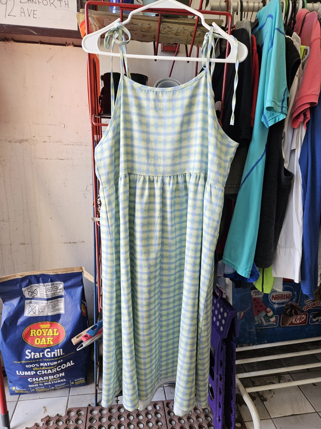 Women's Gingham Dress - photo 2