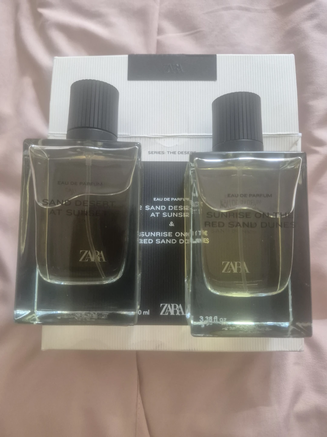Zara Eau de Parfum Set - Sand Desert & Sunrise On The Rnes