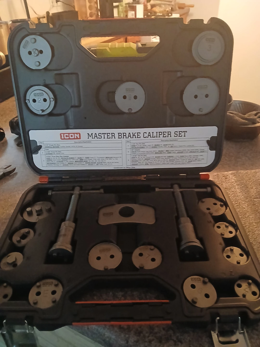 Master caliper set