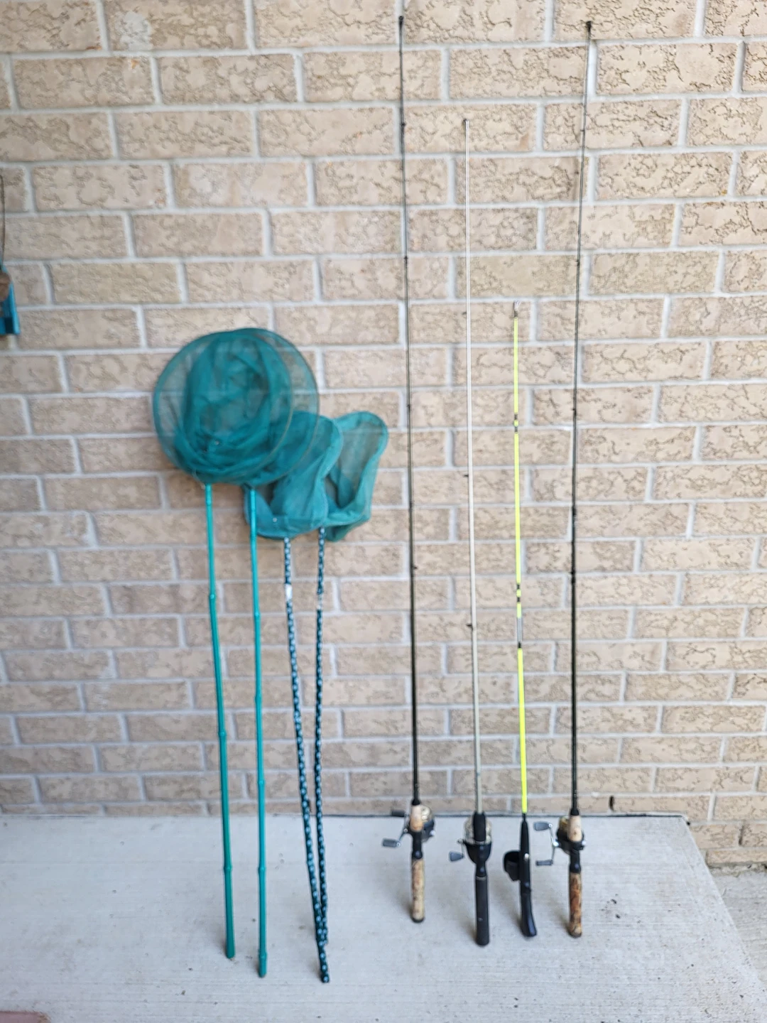 Fishing Rods and Nets Set
