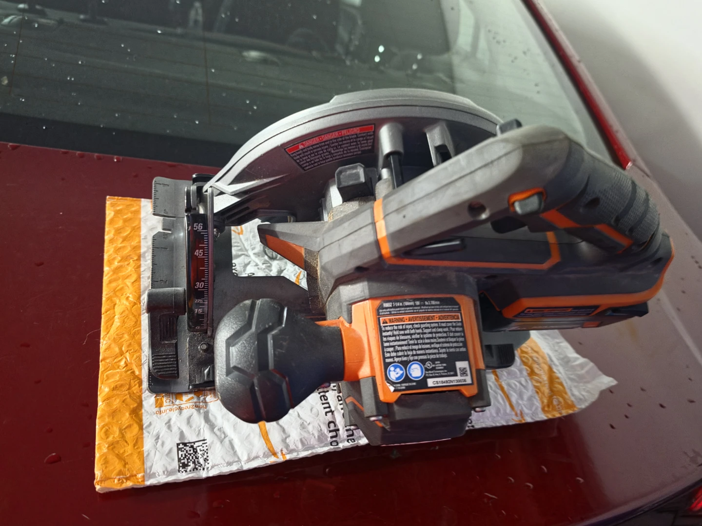 RIDGID 18V Cordless Circular Saw