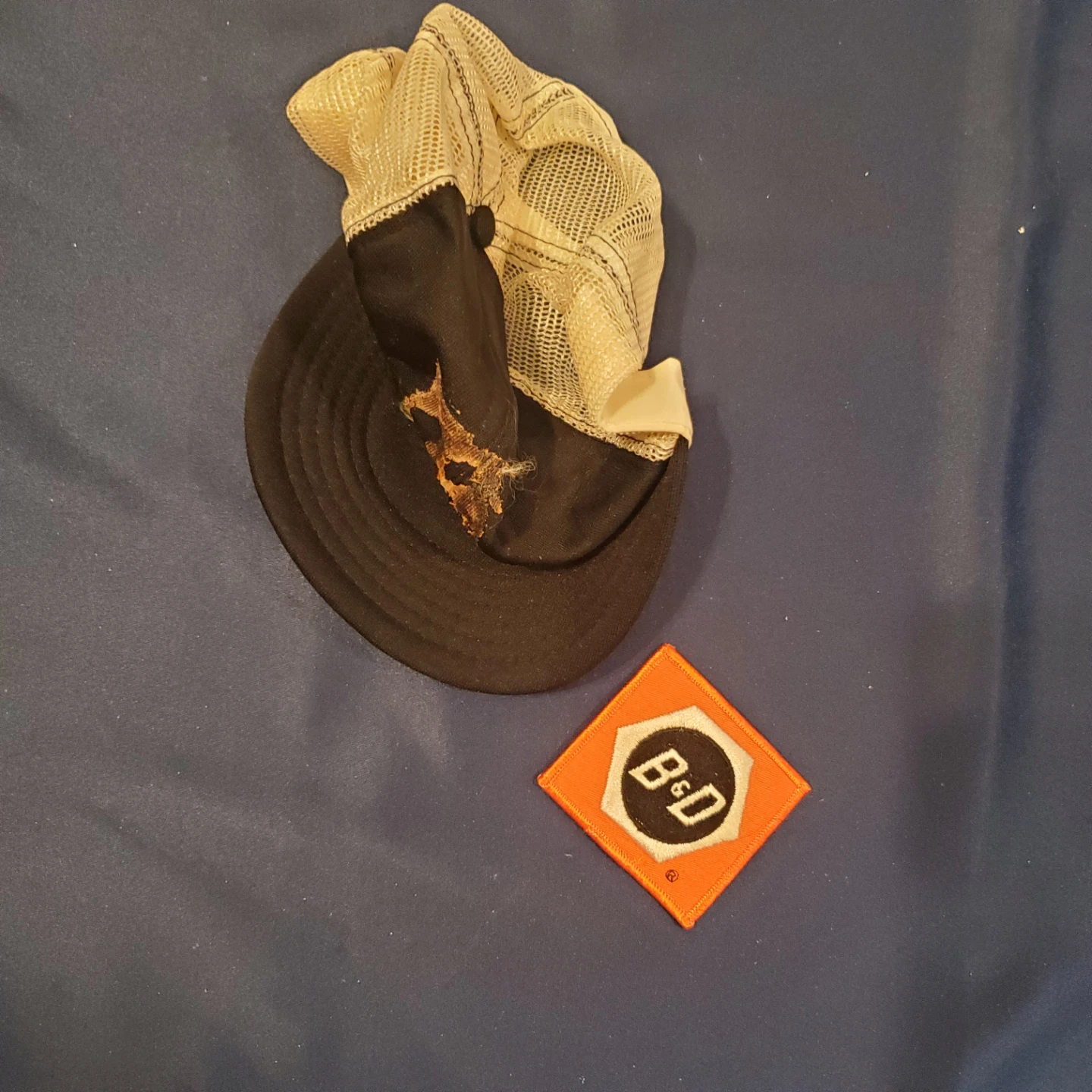 Vintage B&D Trucker Hat with Patch