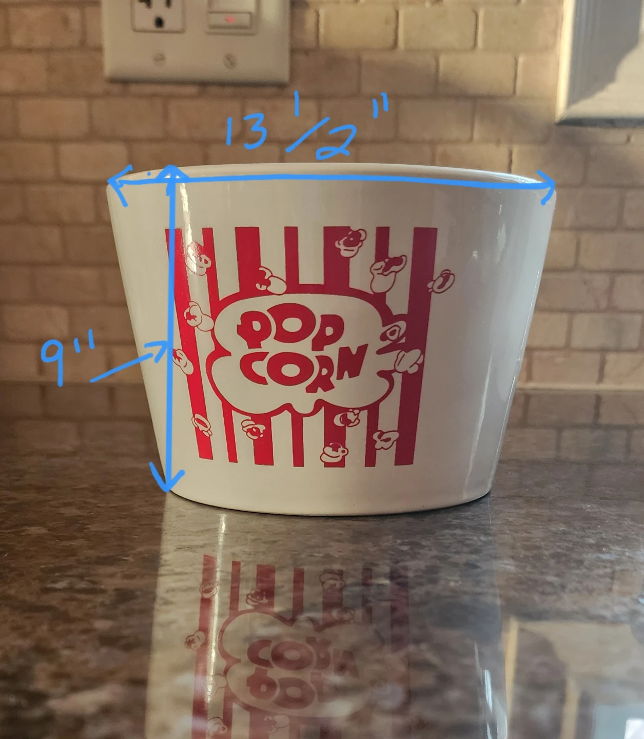 Set of 4 Popcorn Bowls