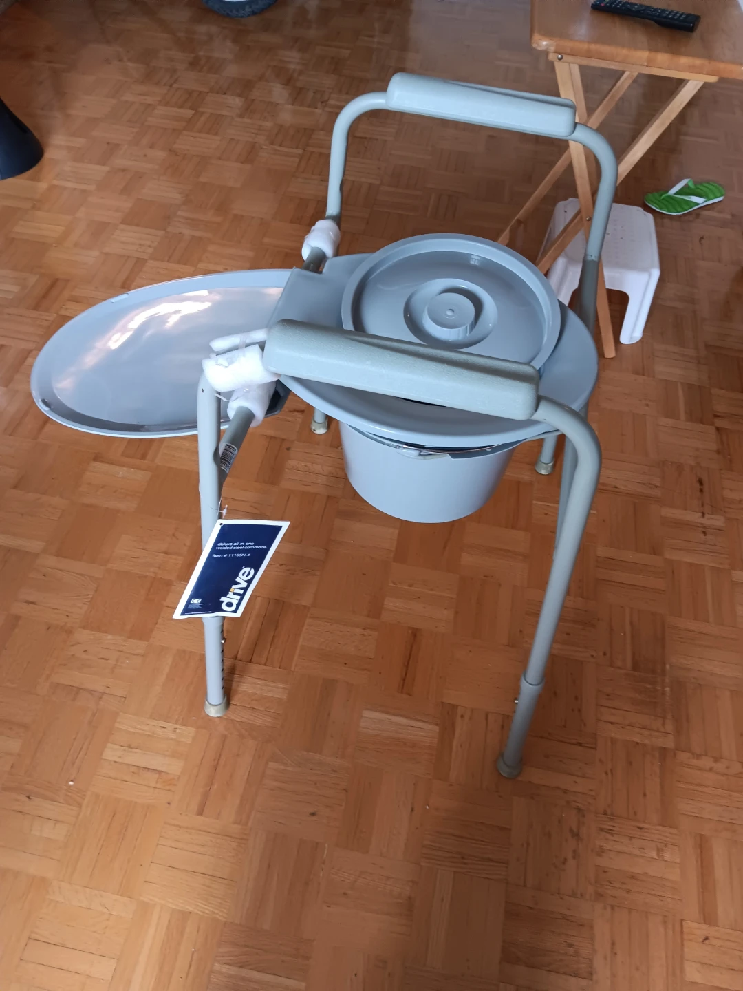 Drive Medical Folding Walker with Seat and Bag