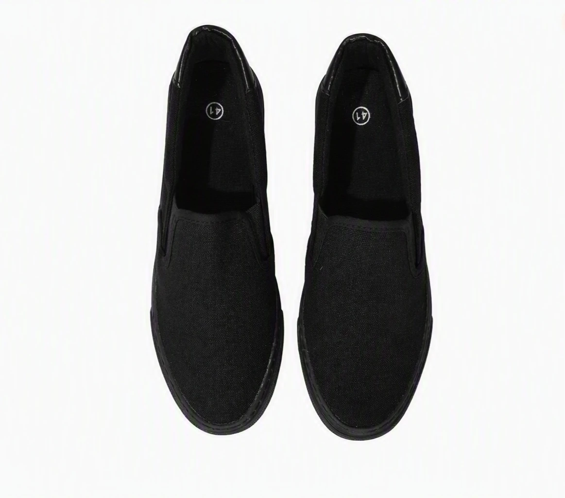 All Black Slip on Shoes - photo 3
