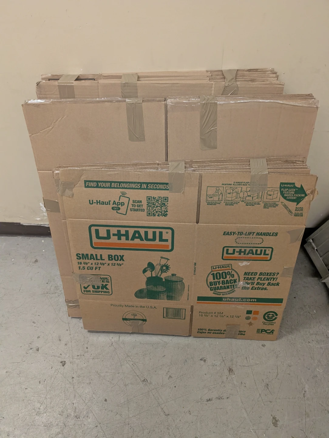 U-Haul Small Moving Boxes (1.5 CU FT) - photo 2