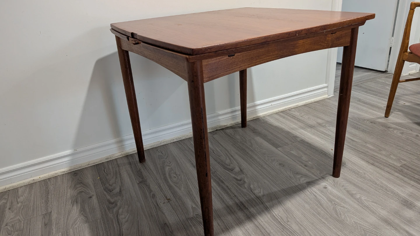 Teak Drop Leaf Dining Table - photo 2