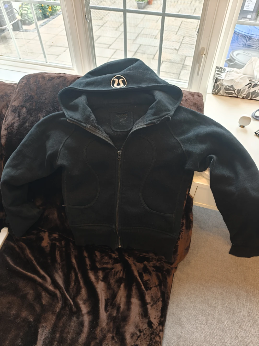 Lululemon Black Full Zip Hoodie