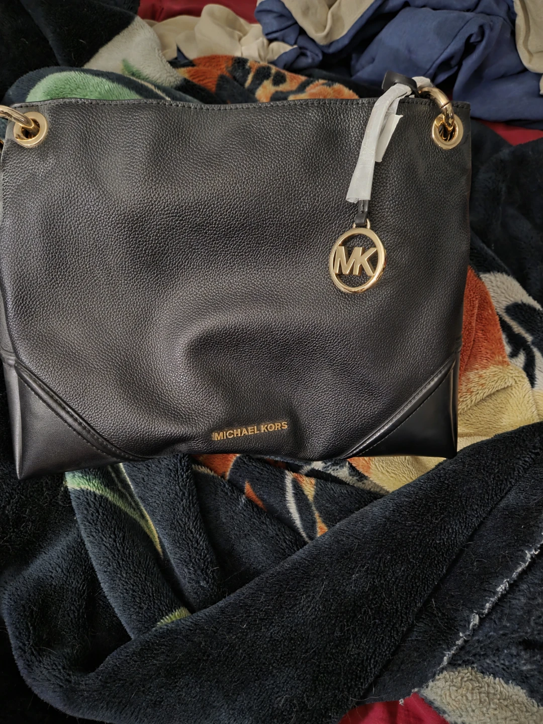 Michael Kors Black Leather Hobo Shoulder Bag - photo 3