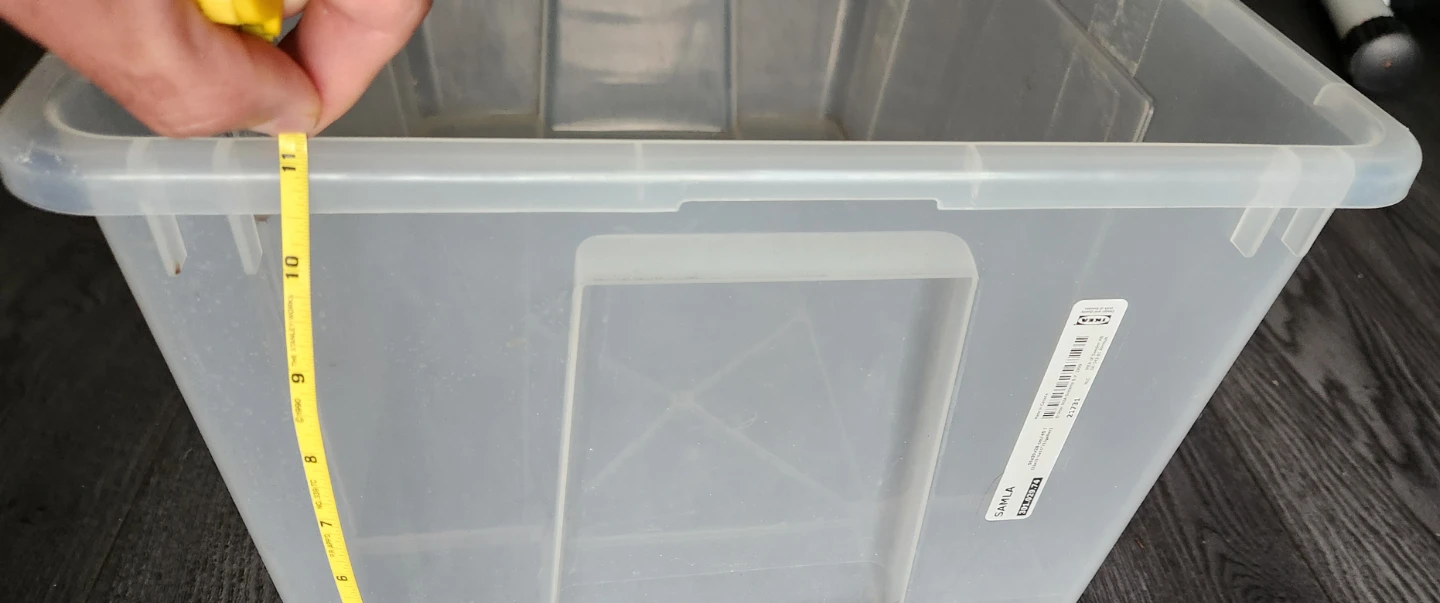 IKEA SAMLA Storage Box