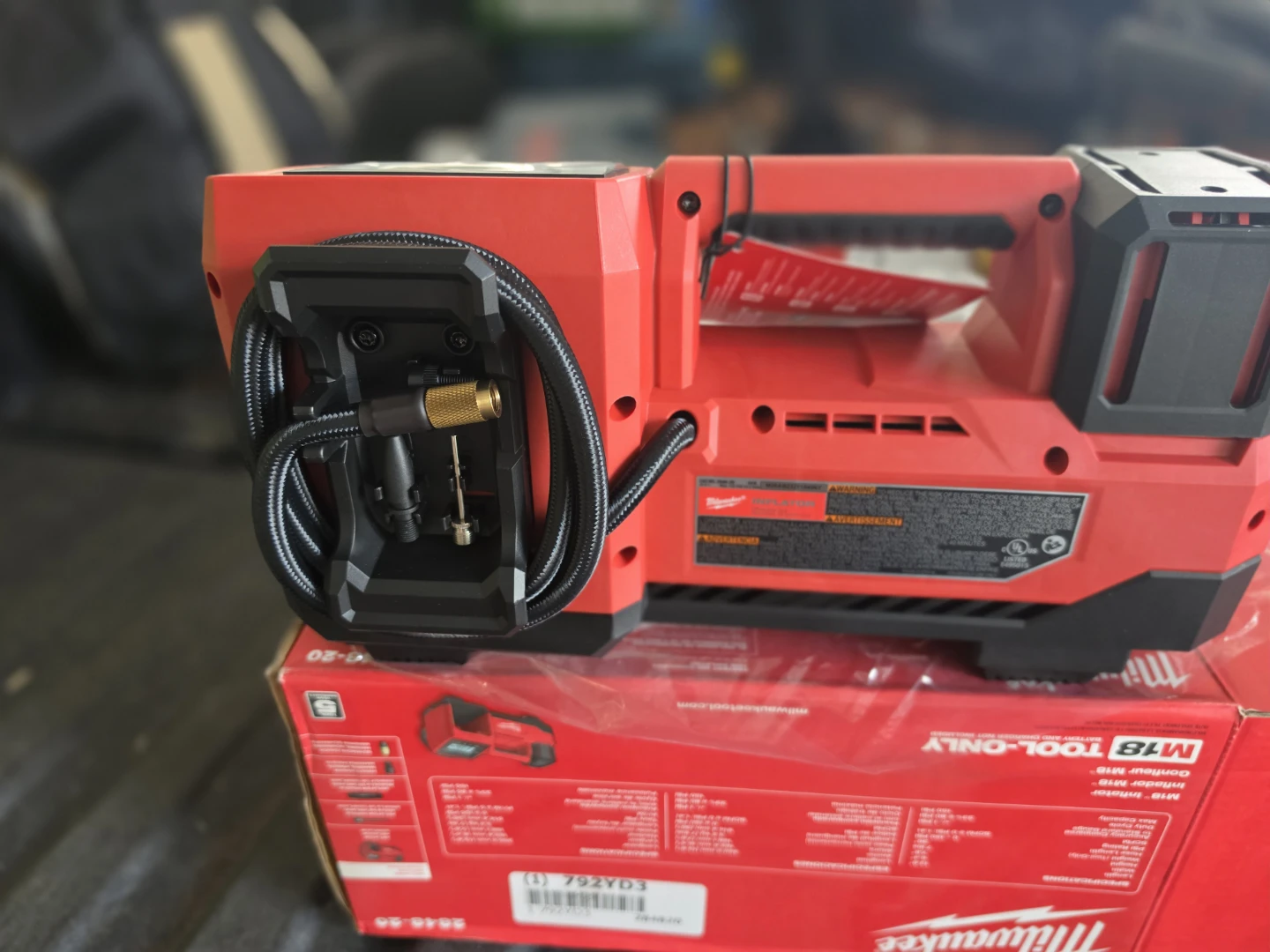 Milwaukee M18 Inflator (Tool-Only)