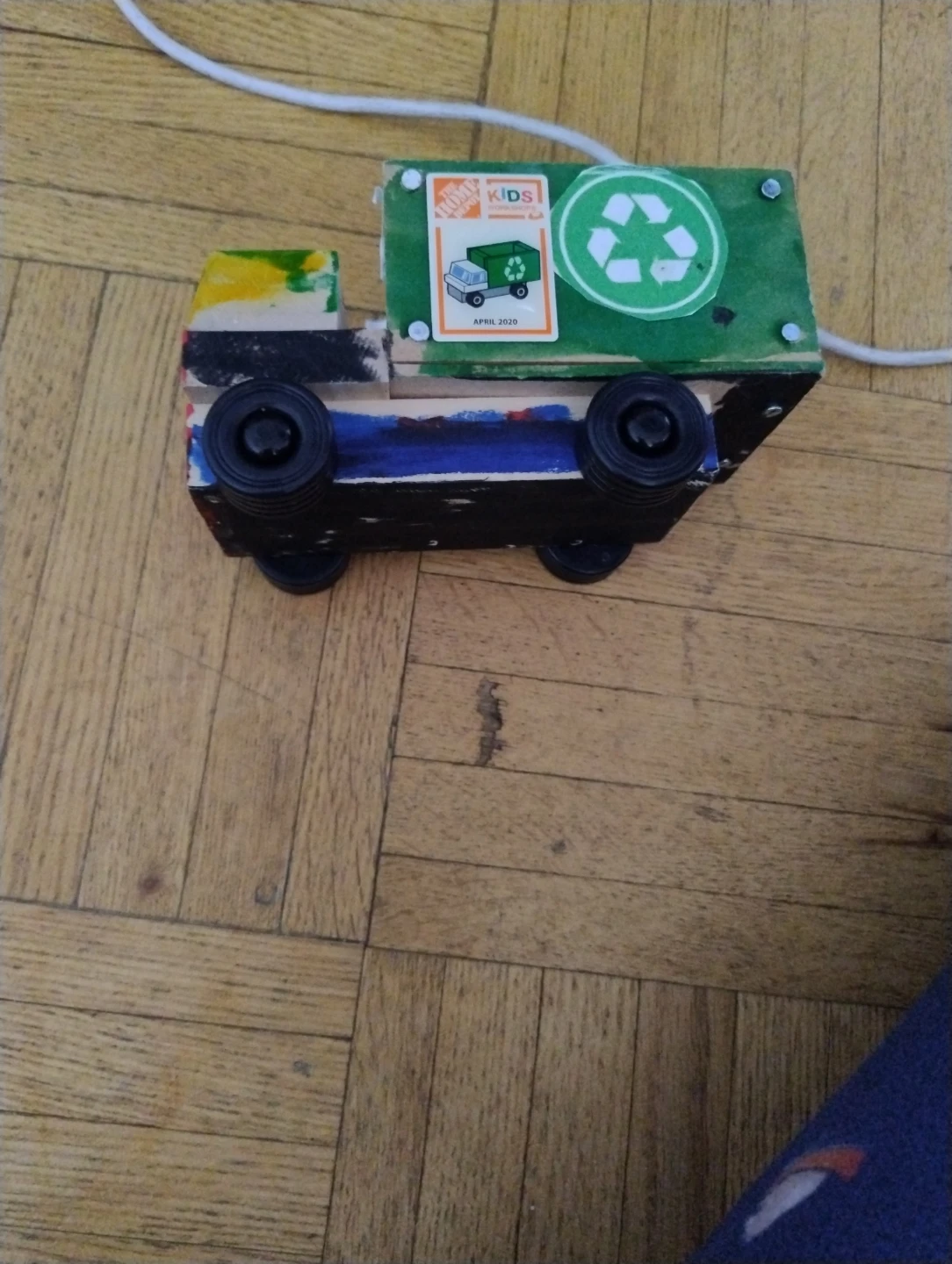 The Home Depot Kids Garbage Truck Toy
