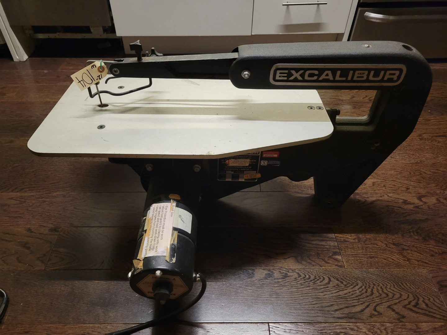 EXCALIBUR Scroll Saw - photo 3