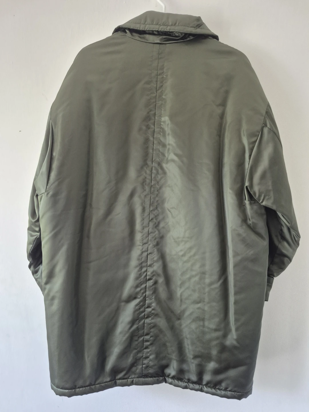 Klaus Steilmann Green Puffer Coat with Matching Scarf - photo 4