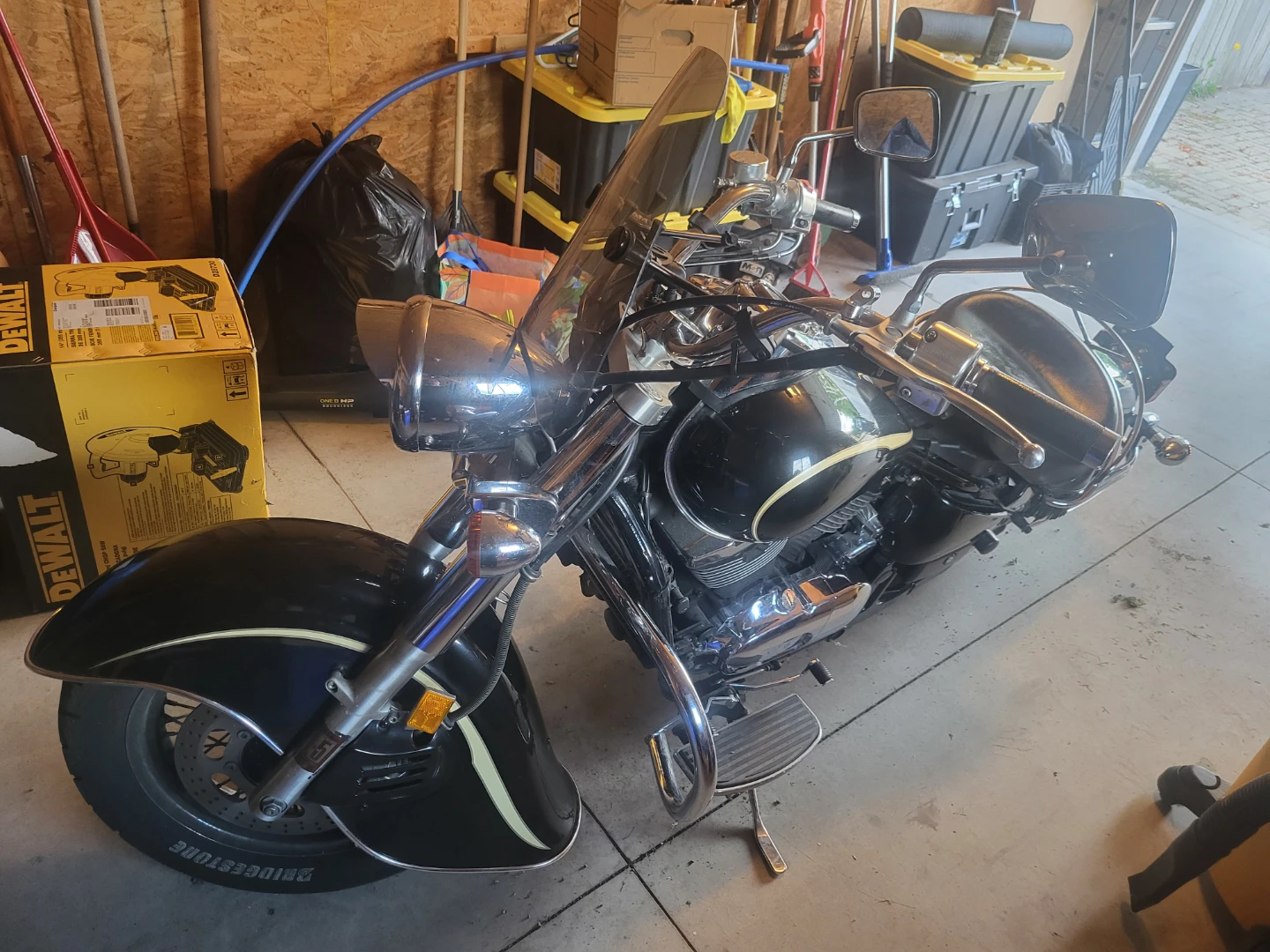 2002 Kawasaki Vulcan 800 Drifter  Black & Chrome - photo 2