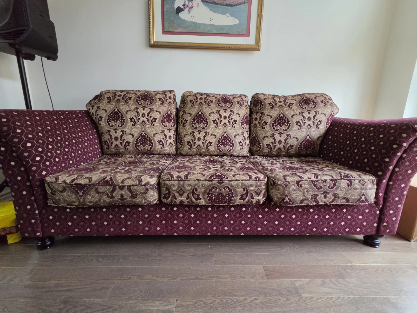 Victorian Style Sofa and Chaise Lounge 3 pcs Set