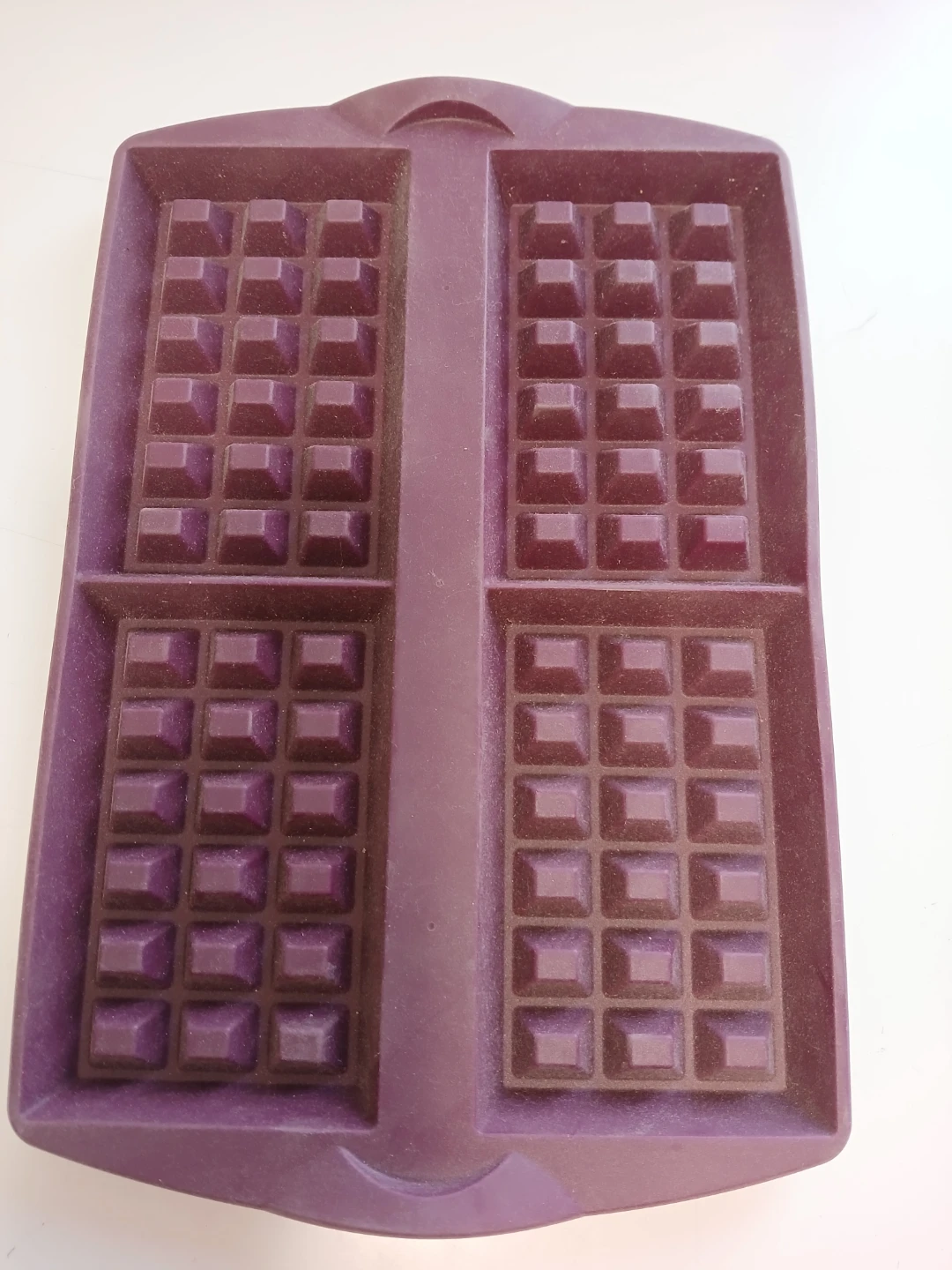 Purple Waffle Mold
