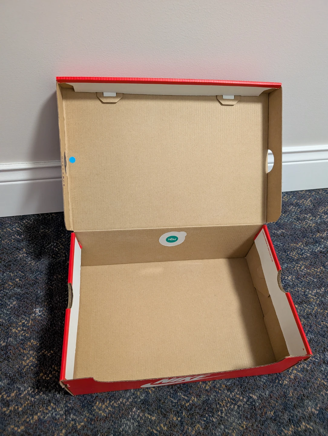 Empty Nike Shoe Box for resellers for storage US 12.5 - photo 3