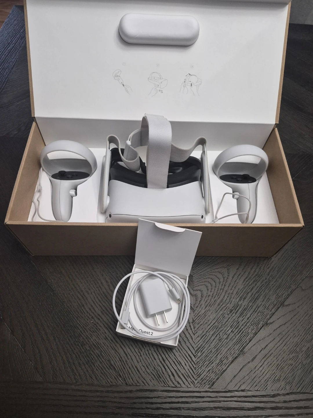 Meta Quest 2 VR Headset with Controllers