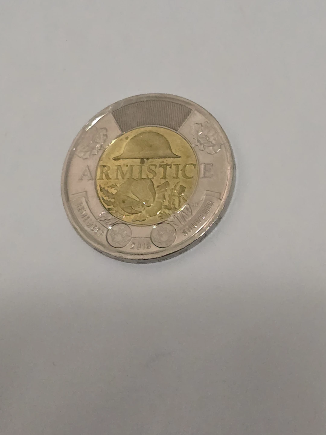 Canada 2 Dollar Coin - Armistice 2018