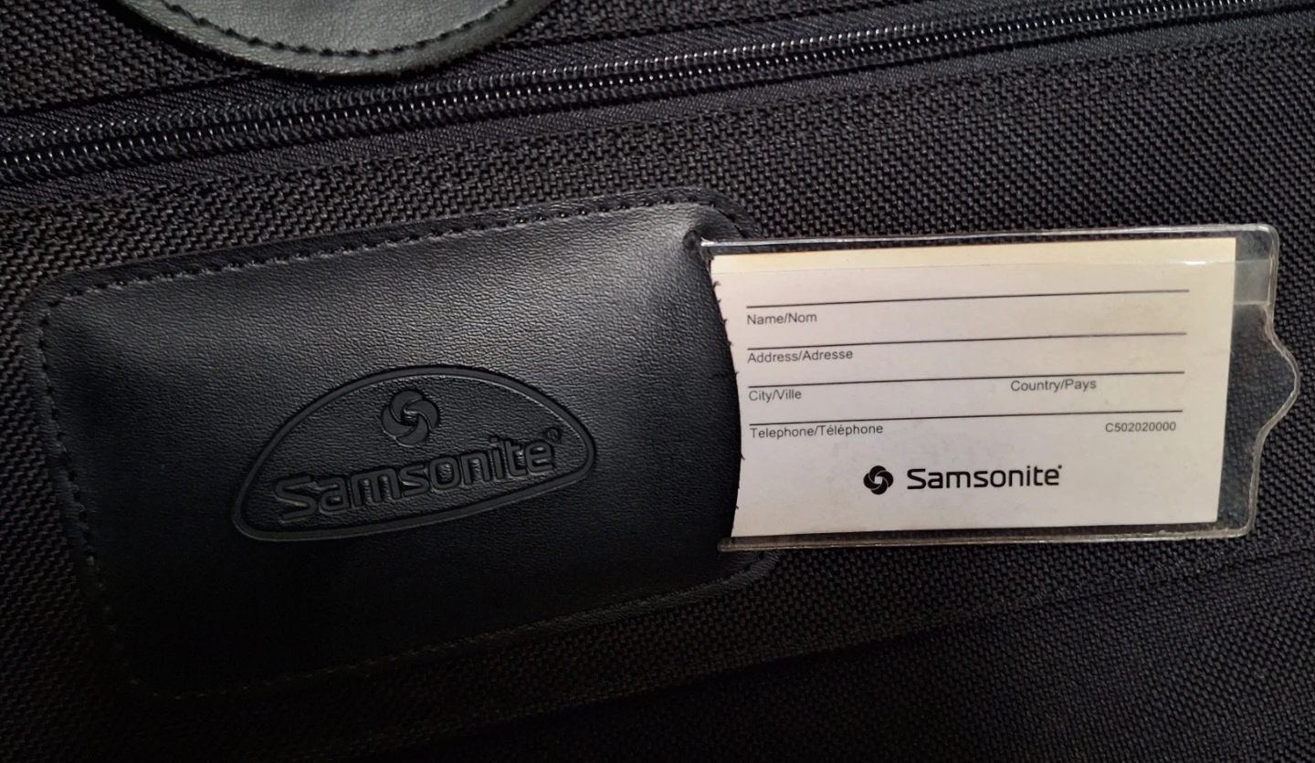 Samsonite Black Hand Carry Travel Bag