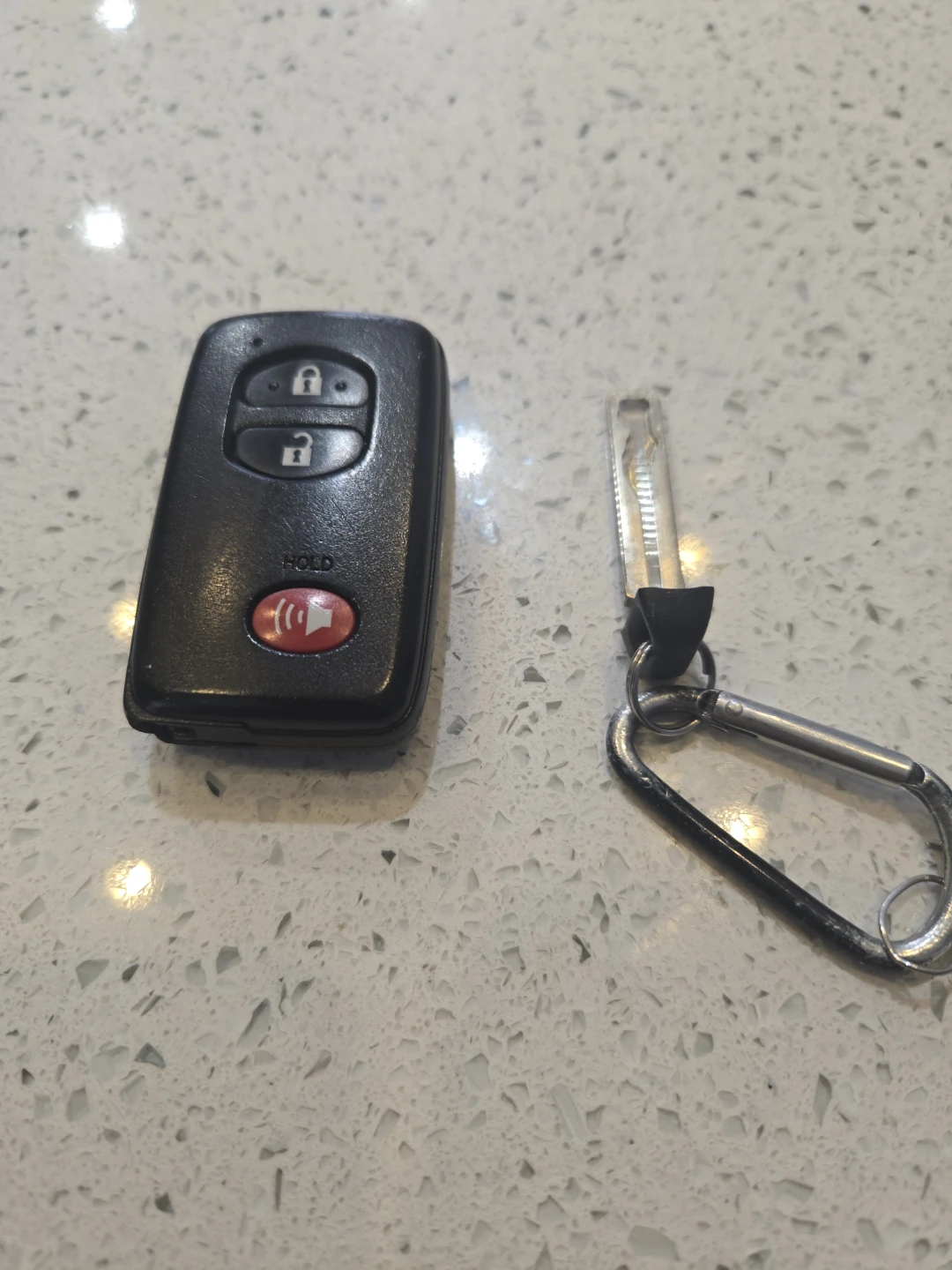 Toyota Key Fob with Emergency Key from 2009 Toyota Rav4 - photo 2