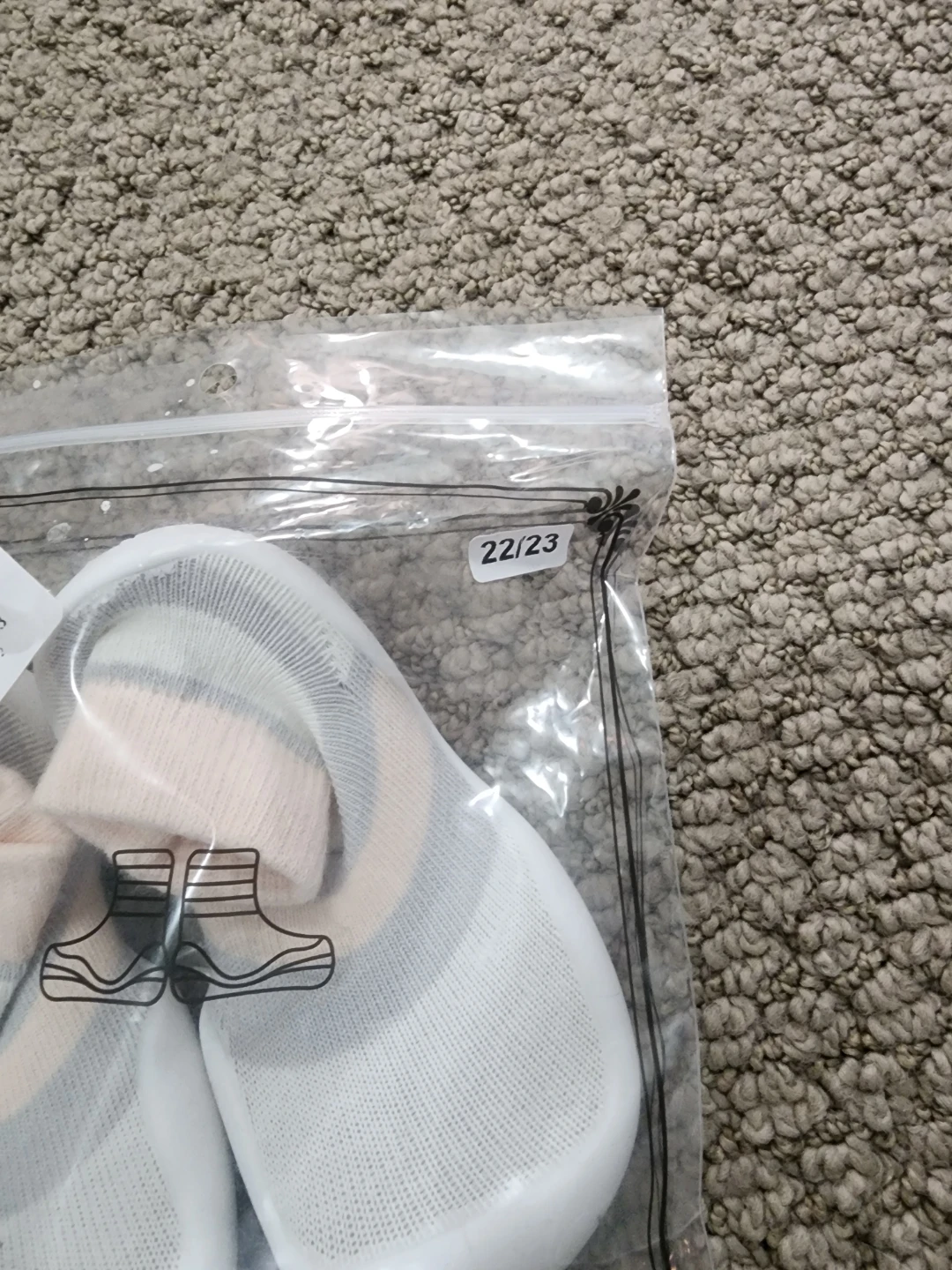 Baby Rubber Grip Sole Socks - photo 5