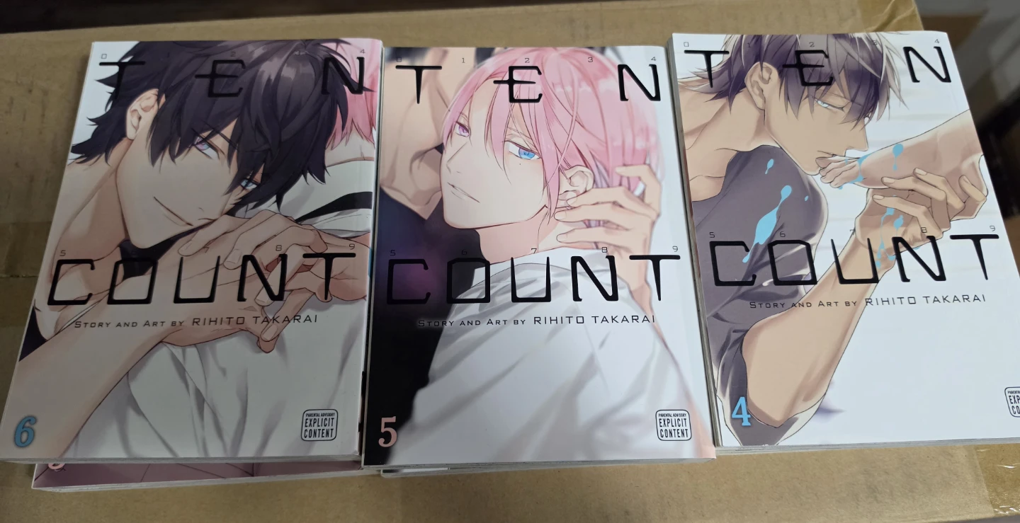 Ten Count Manga Volumes 1-6 - photo 2