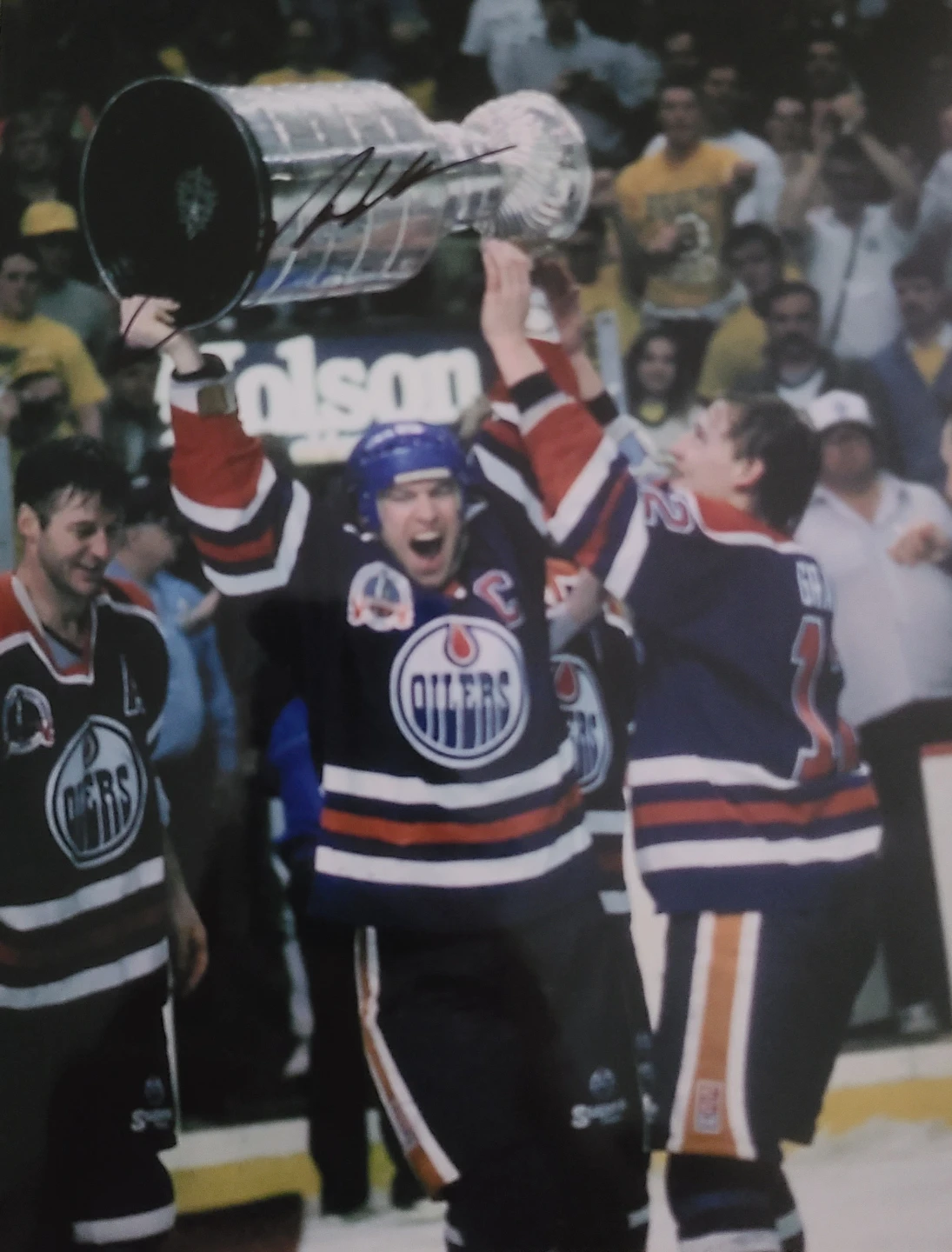 Edmonton Oilers Legends Autographed 8x10 Photos with COA'S