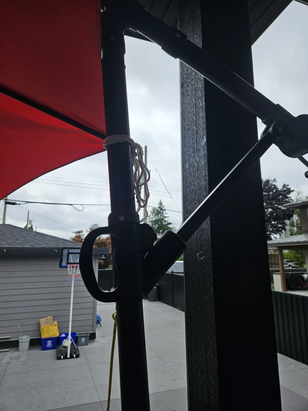 Red Patio Umbrella - photo 2