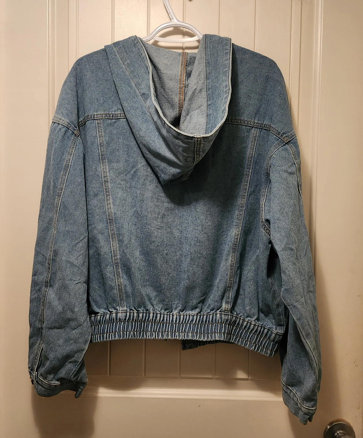 Denim Jacket with Hoodie - photo 2