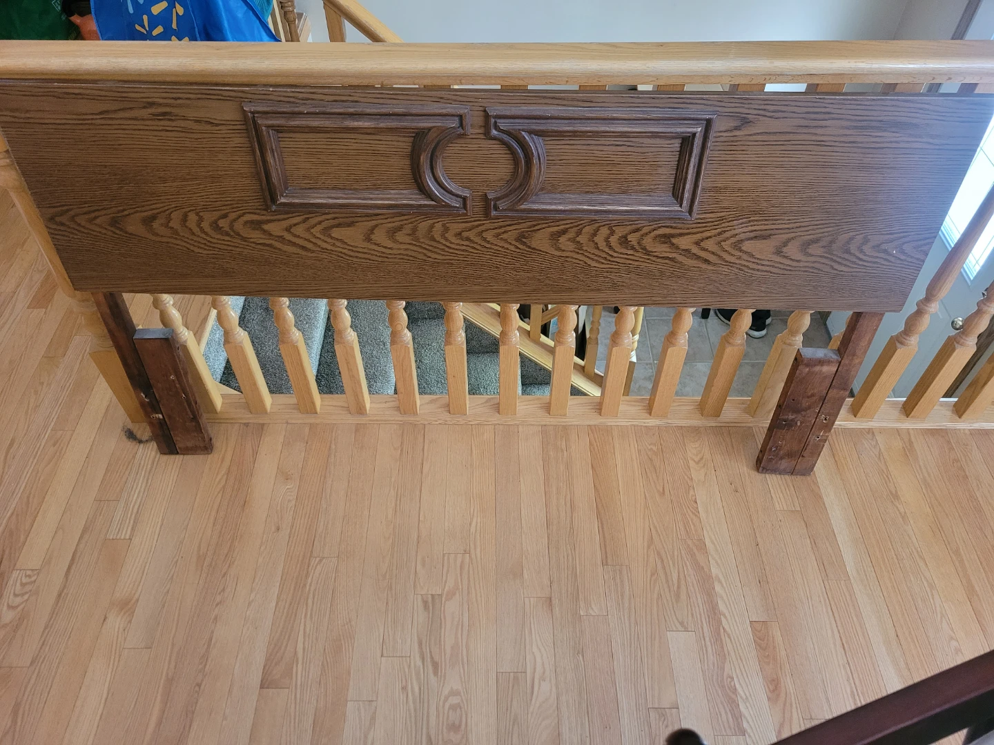 Queen bed headboard