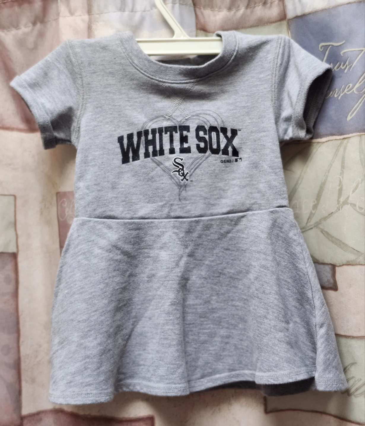 White Sox "Genuine Merchandise" Gray Dress