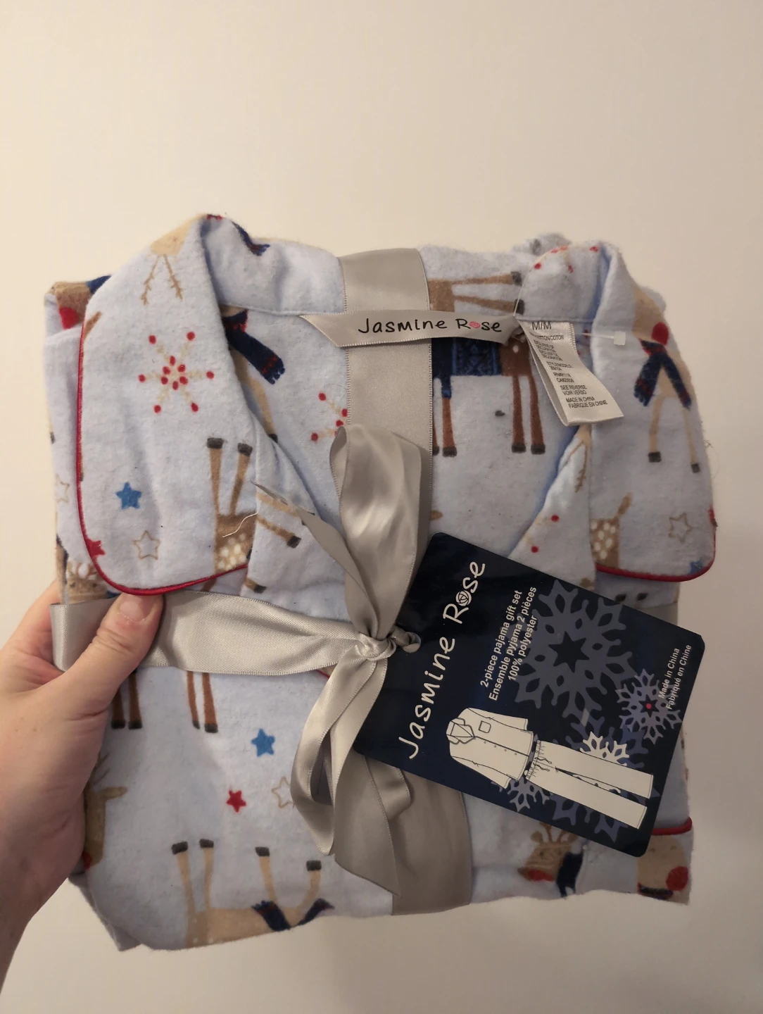 Giftable 2-Piece Rudolph Pajama Set
