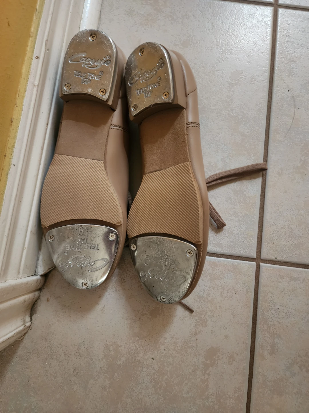 Capezio Tan Tap Shoes