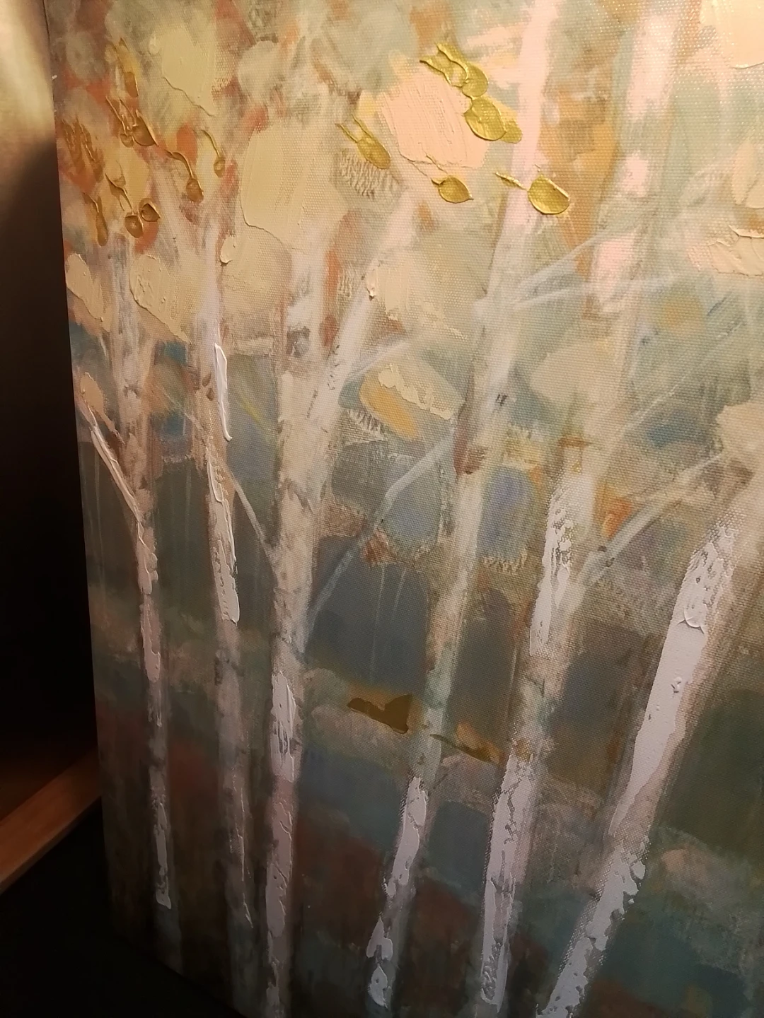 Ruane Manning "Nature's Palette I" Embellished Canvas Art - photo 2