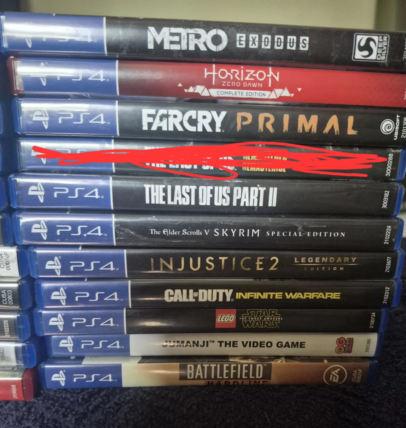 PS4 Games Bundle - Metro Exodus, Spider-Man, Skyrim & More - photo 2