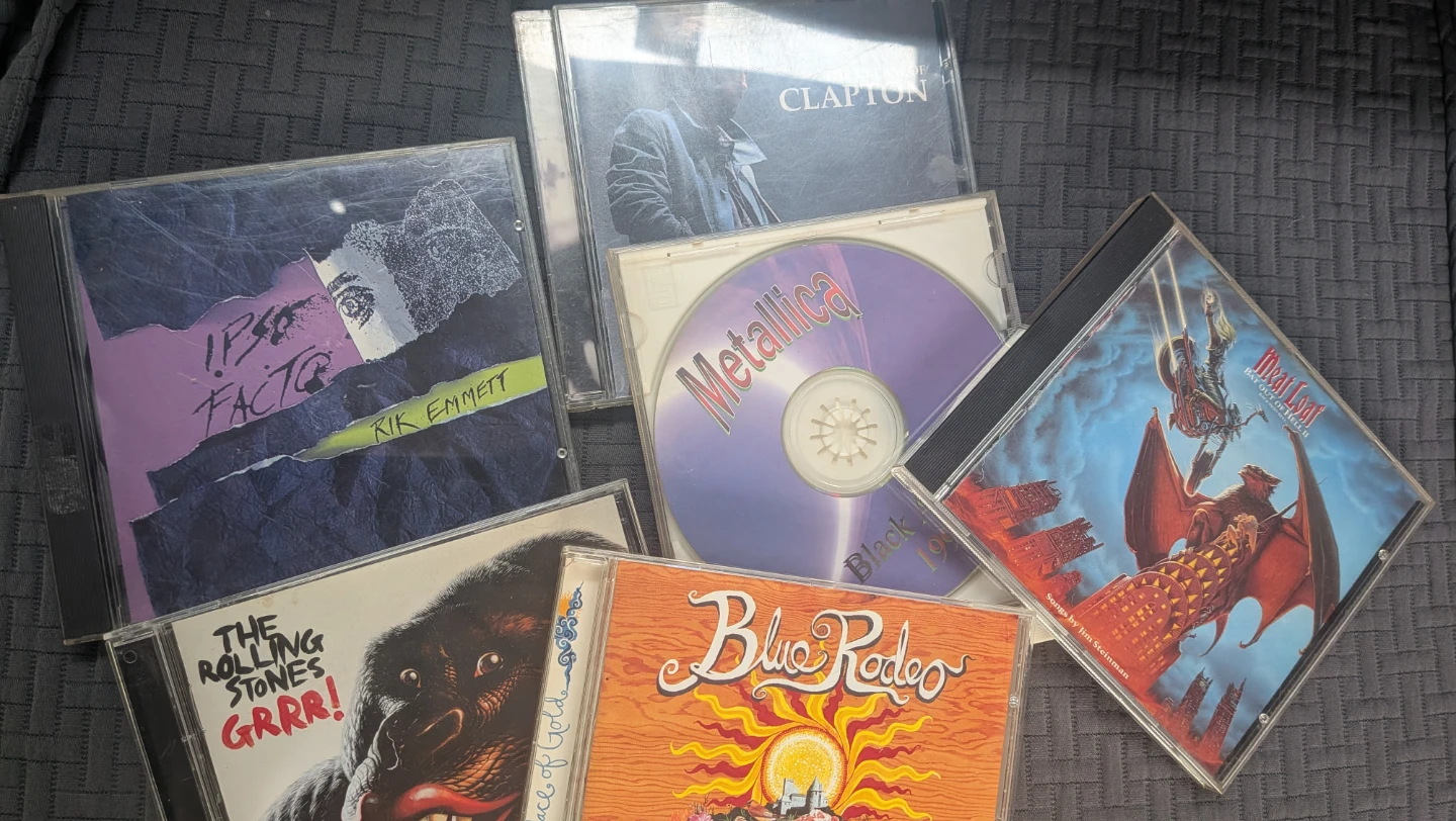 Six CD's - Clapton, Meat Loaf, Rolling Stones, Metallica - photo 3