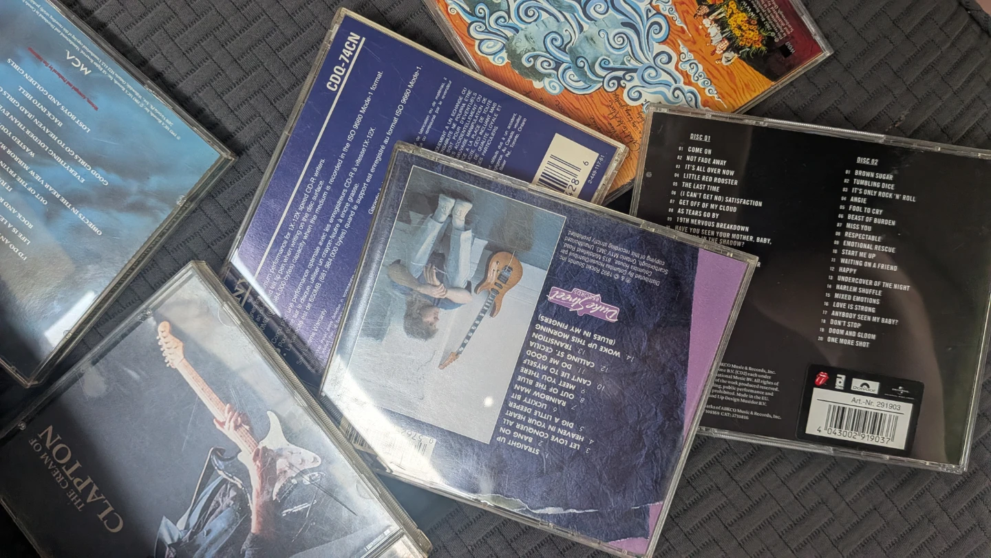 Six CD's - Clapton, Meat Loaf, Rolling Stones, Metallica - photo 5