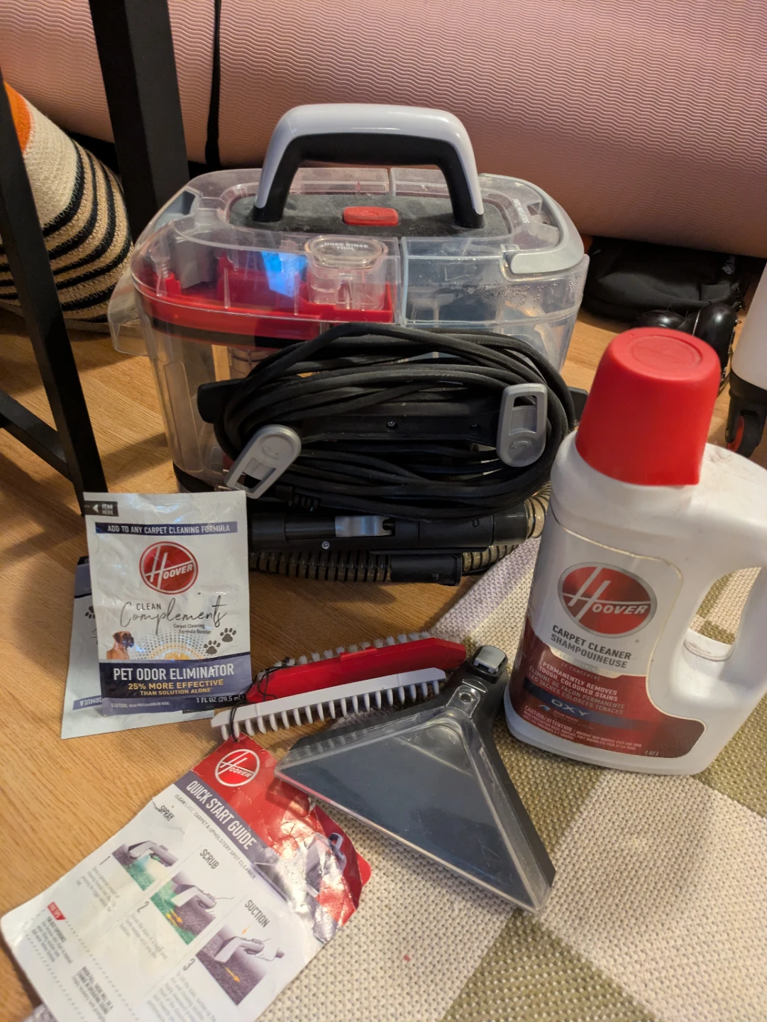 Rug cleaner