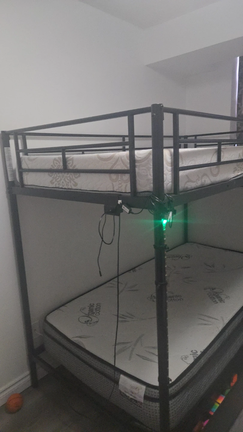 Metal Bunk Bed with Mattresses - photo 2