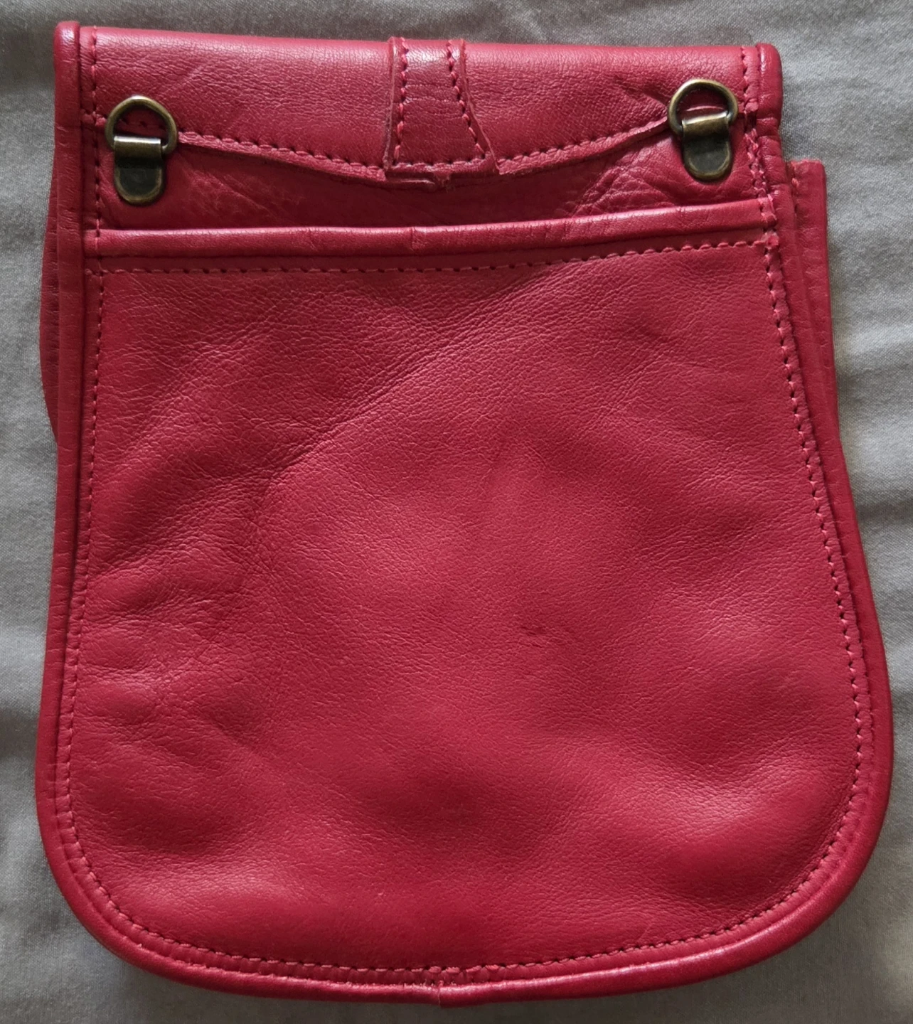 Pink Leather Crossbody Bag - photo 2