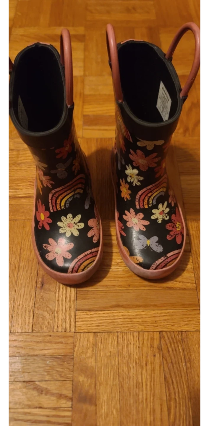 Toddler Girl Kids Rain Boots