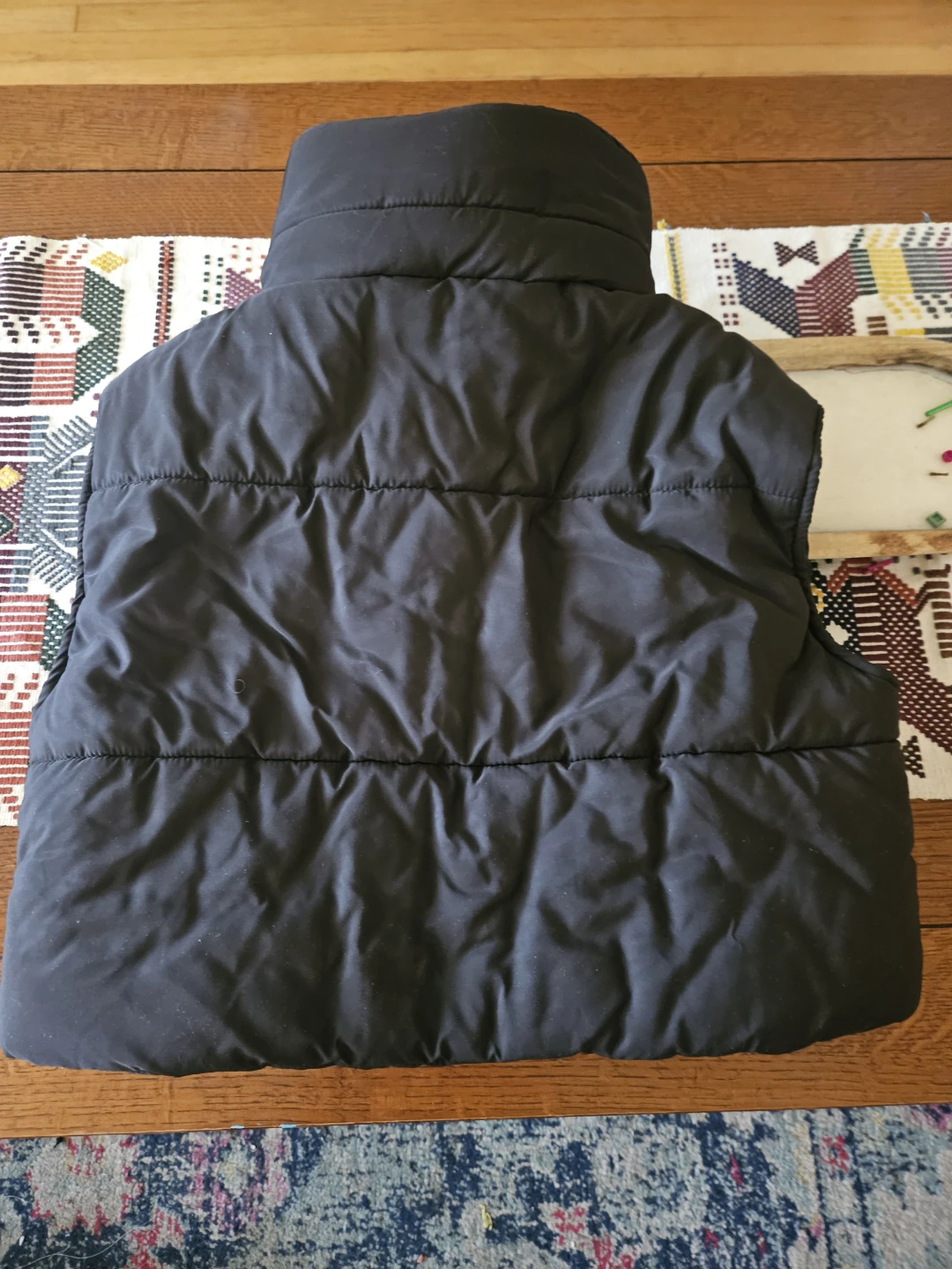 SHEIN Black Puffer Vest Size M - photo 3