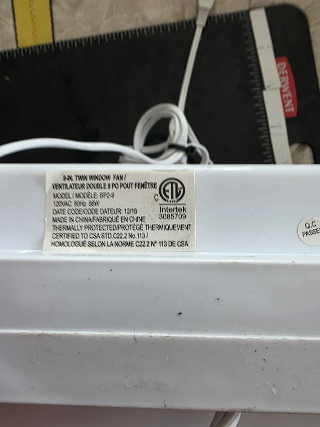 Twin Window Fan - 9" (BP2-9) - photo 4